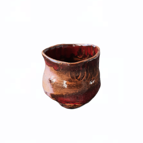 Rankų darbo keramikinis puodelis