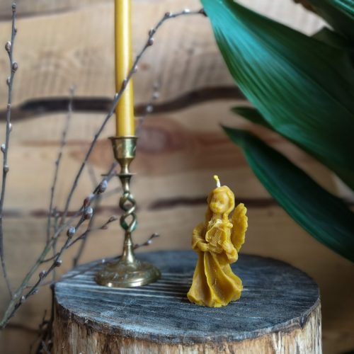 Bičių vaško žvakė “Angelas”
